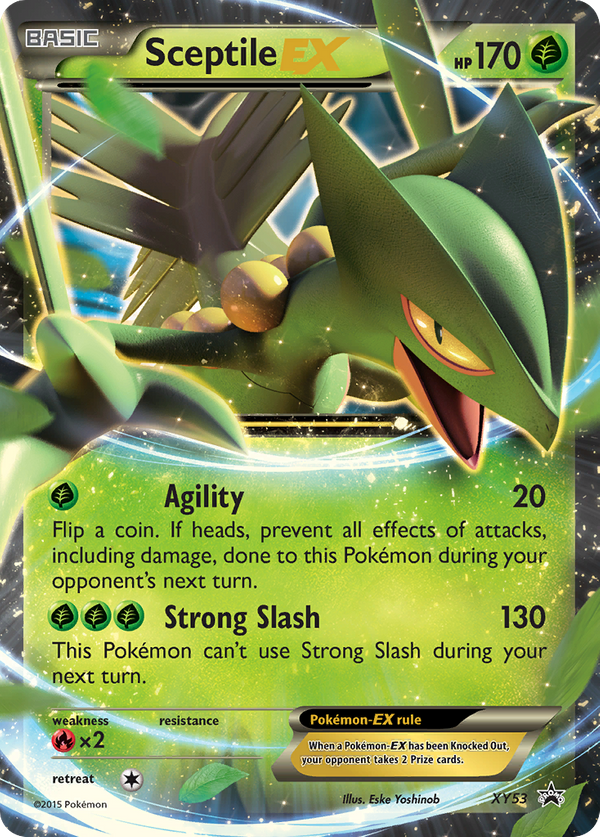 Sceptile EX (XY53) - XY Black Star Promos