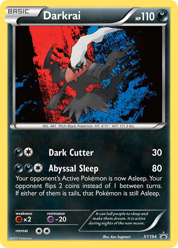 Darkrai (XY194) - XY Black Star Promos