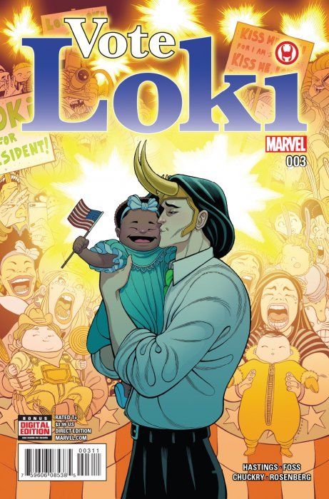 Vote Loki #3 Comic