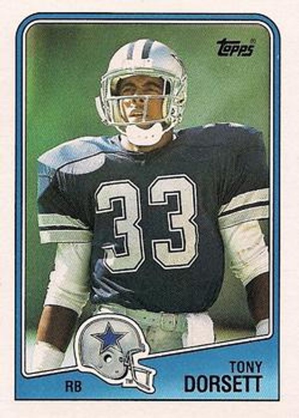 Tony Dorsett 1988 Topps #262