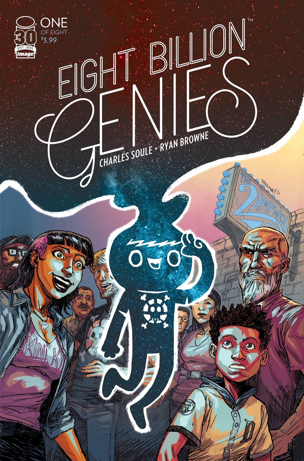 Eight Billion Genies 1 (2nd Printing) Value GoCollect (eightbillion