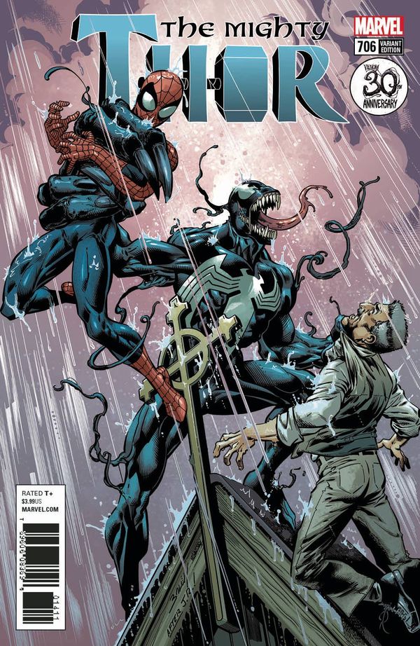 The Mighty Thor #706 (Venom 30th Variant Leg)