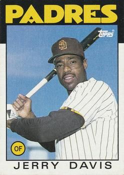 Jerry Davis Autographed 1985 Donruss Card #162 San Diego Padres SKU #195572  - Mill Creek Sports