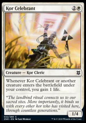 Kor Celebrant (Zendikar Rising)