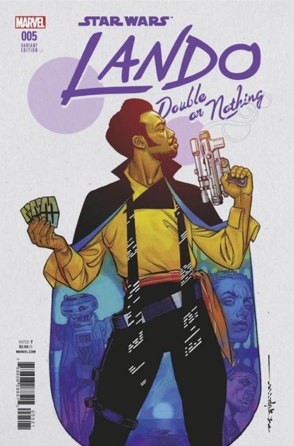 Star Wars: Lando - Double or Nothing #5 (Stelfreeze Variant)