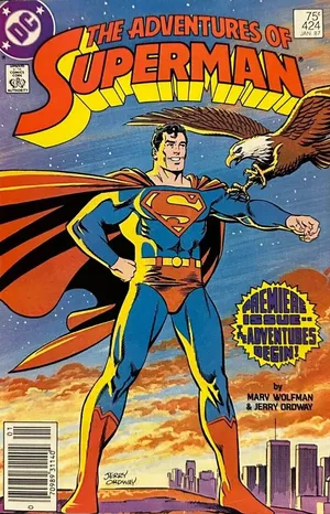 Adventures of Superman #424 (Newsstand Edition)