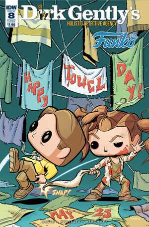 Dirk Gently's Holistic Detective Agency: Salmon of Doubt #8 (Funko Art Variant)