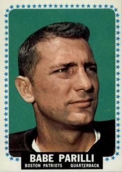 Babe Parilli 1964 Topps #17 Sports Card
