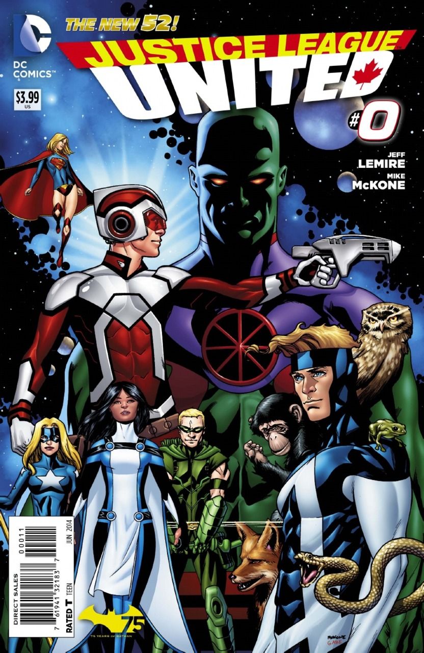 Justice League United #0 Comic