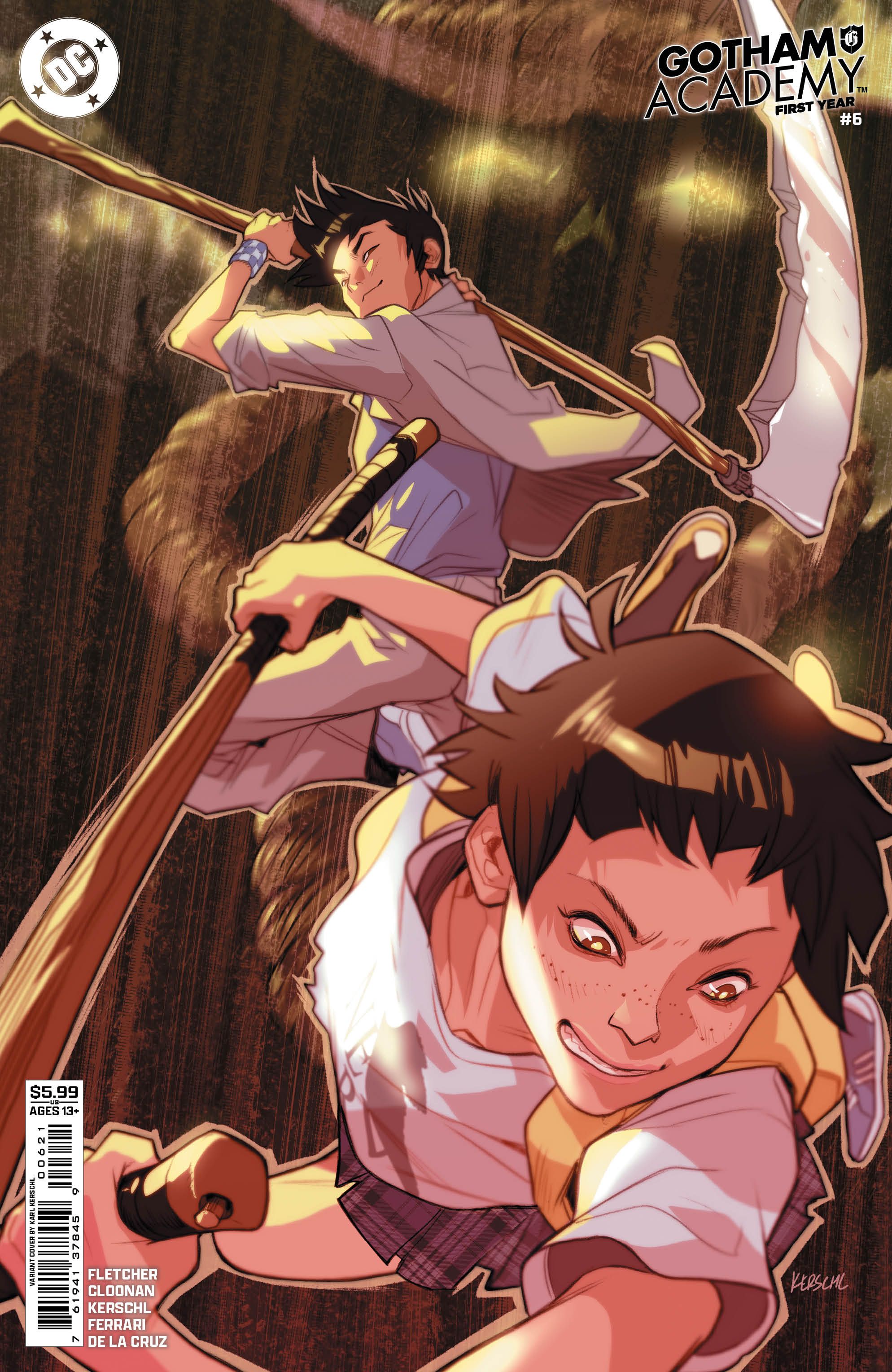 Gotham Academy: First Year #6 (Cvr B Karl Kerschl Card Stock Variant) Comic