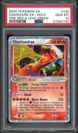 Charizard ex (105/112) - FireRed & LeafGreen