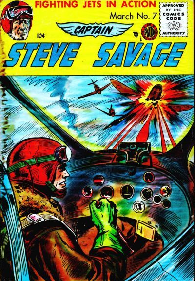 Captain Steve Savage #7 Comic