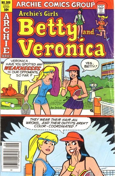 Archie's Girls Betty and Veronica #309 Comic