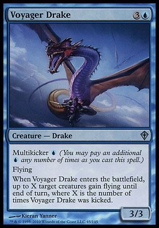 Voyager Drake (Worldwake) Trading Card