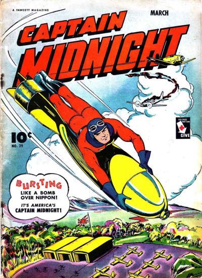 Captain Midnight #29 Comic