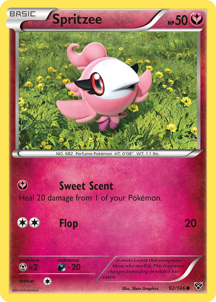 Aromatisse Pokémon Card