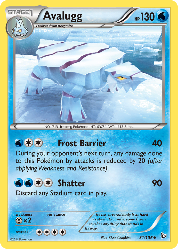 Bergmite Pokémon Card