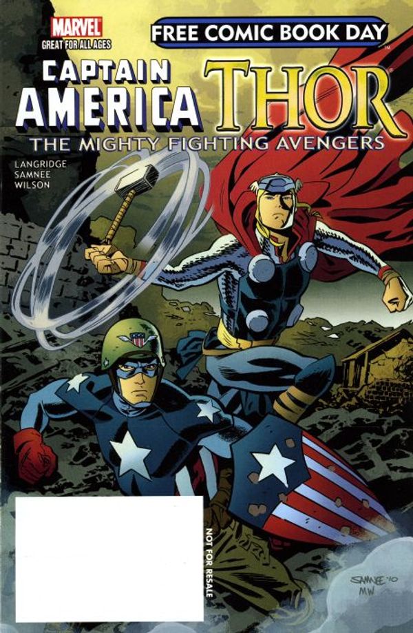 Free Comic Book Day 2011 Captain America/Thor #1