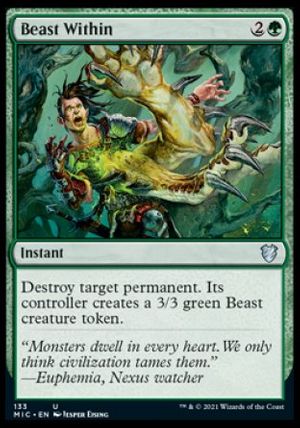 Beast Within (Innistrad Midnight Hunt Commander Decks)