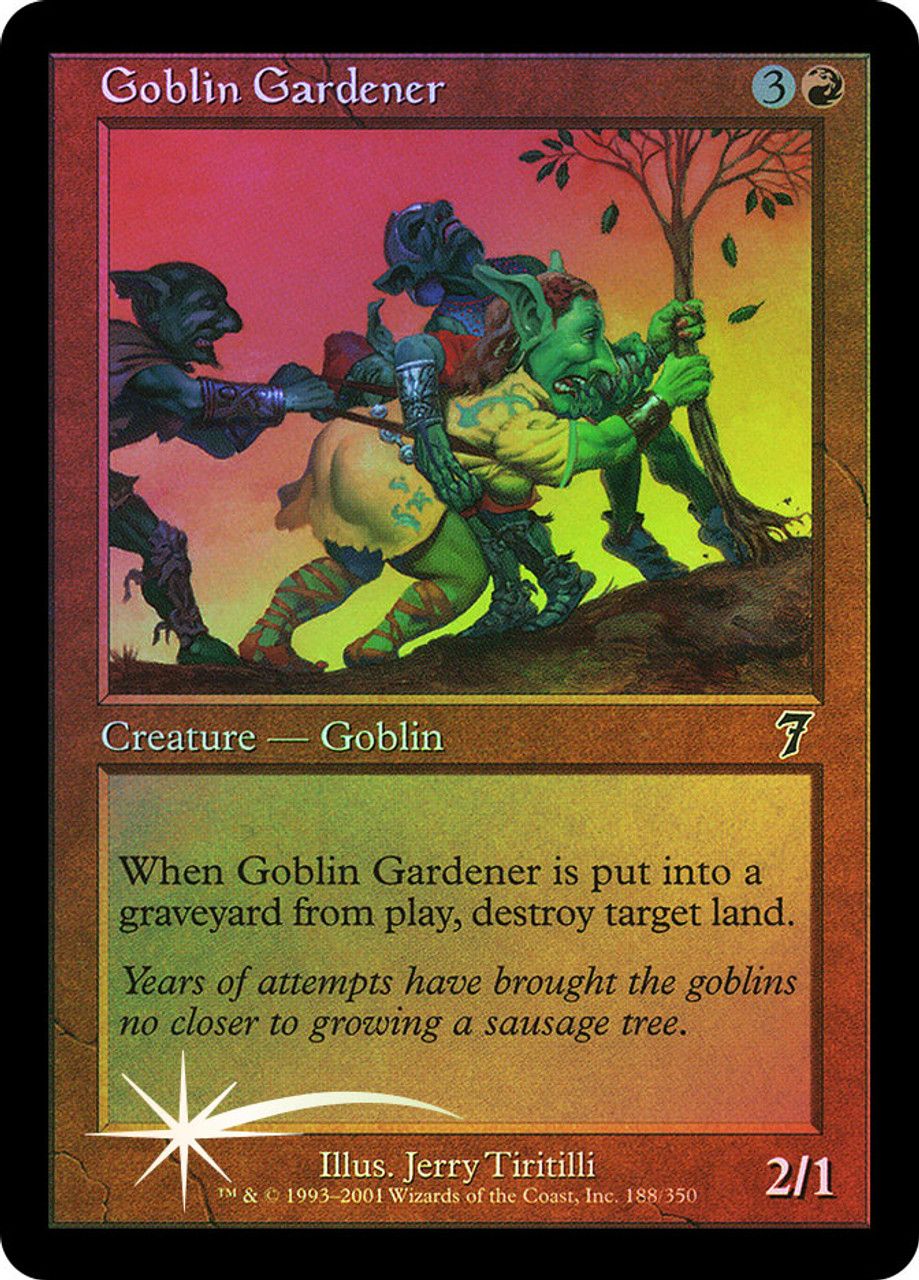 Goblin Gardener (7th Edition - Foil) Trading Card