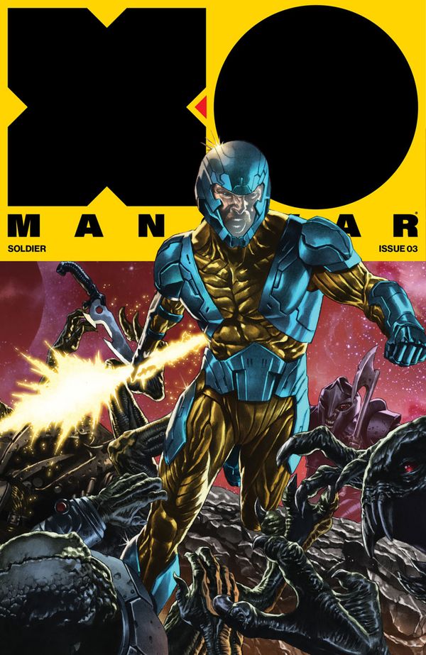 X-O Manowar #3 (Cover C 20 Copy Cover Interlocking)