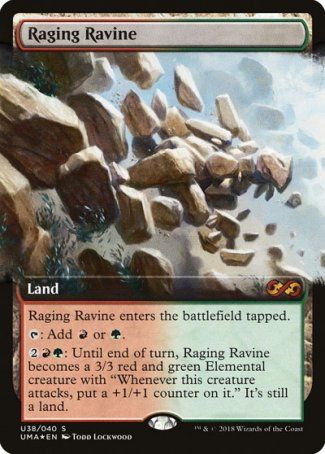 Raging Ravine (Ultimate Box Topper) Trading Card