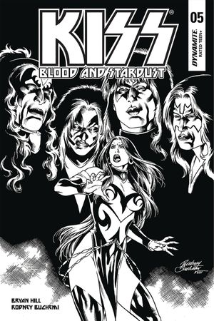 Kiss Blood Stardust #5 (10 Copy Buchemi B&w Cover)