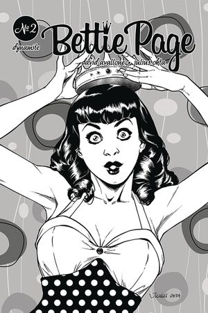 Bettie Page #2 (40 Copy Ohta B&w Cover)