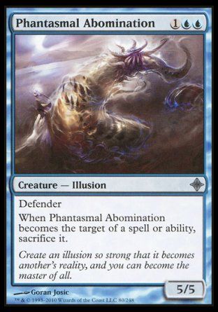 Phantasmal Abomination (Rise of the Eldrazi) Trading Card