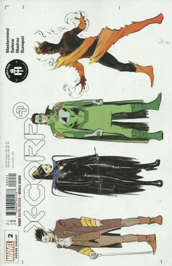 X-corp #2 (Foche Character Design Variant)