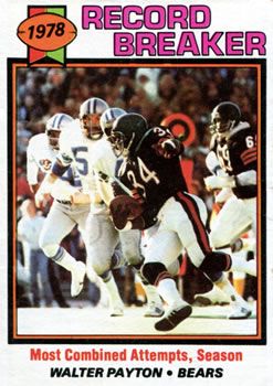 Walter Payton 1979 Topps #335 Sports Card