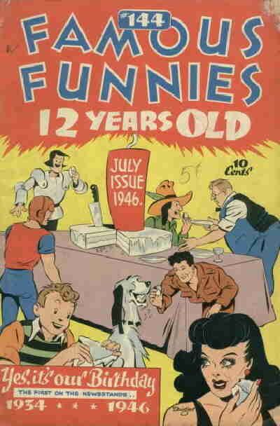 Famous Funnies #144 Comic