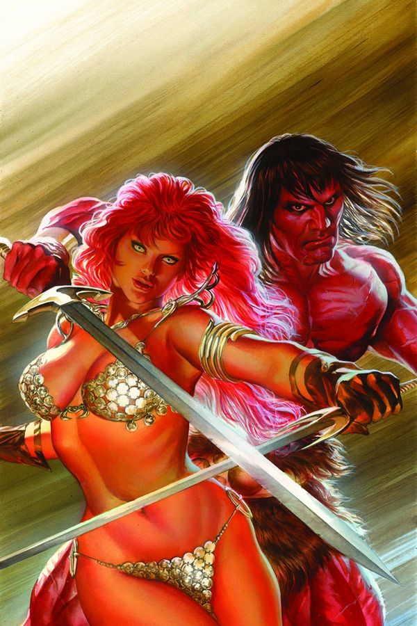 Red Sonja Conan #1 (Rare Ross Virgin Cover Sgn)