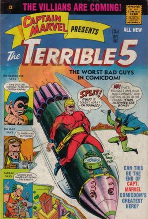 Captain Marvel Presents the Terrible Five #5