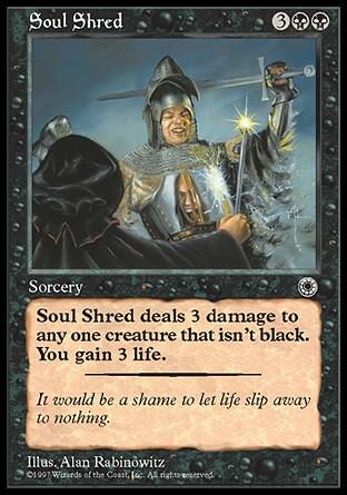 Soul Shred (Portal) Trading Card