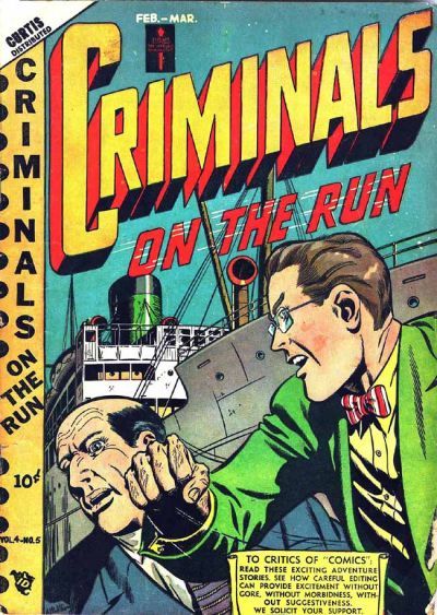 Criminals on the Run #5 Comic