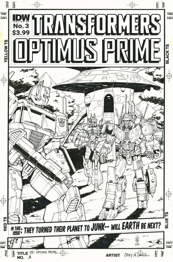 Optimus Prime #3 (Artist Cover Variant)