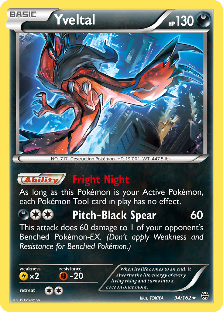 Yveltal (94/162) - BREAKthrough Pokémon Card