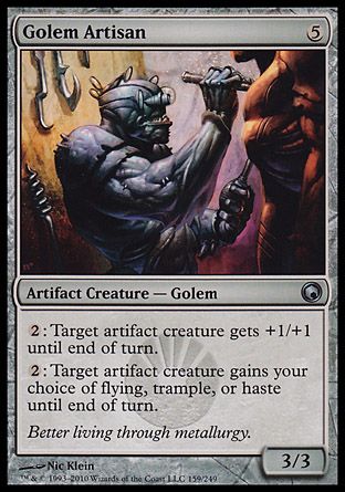 Golem Artisan (Scars of Mirrodin) Trading Card