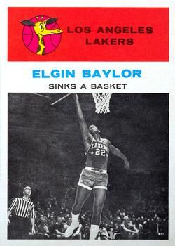 Elgin Baylor 1961 Fleer #46 Sports Card