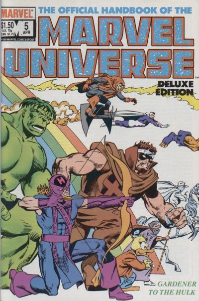 Official Handbook Of The Marvel Universe, The #5 Comic