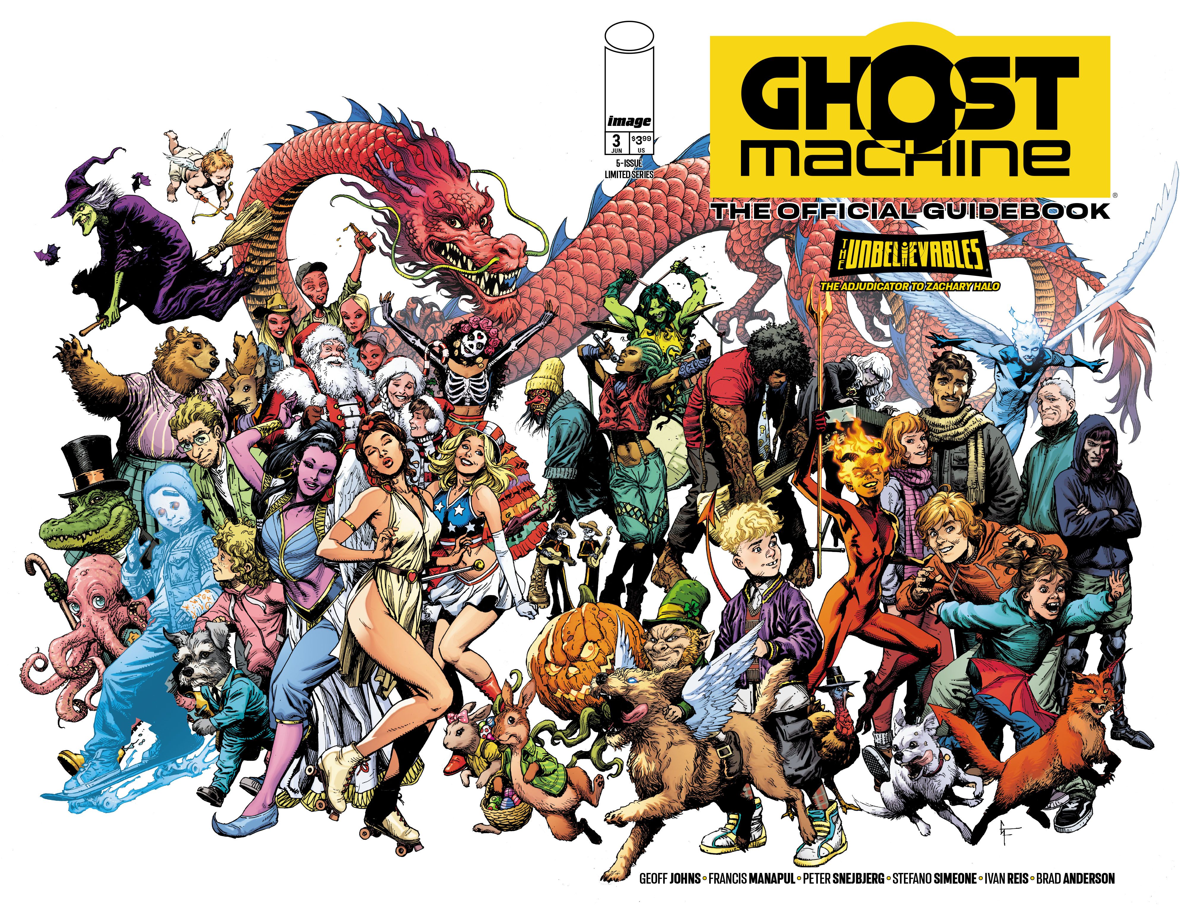 Ghost Machine The Official Guidebook #3 Comic