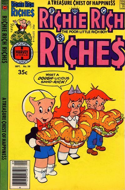 Richie Rich Riches #38 Comic