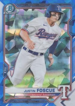 Justin Foscue 2021 Bowman Sapphire Edition Baseball #BCP-41 Sports Card