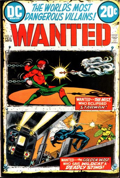 Wanted. The World's Most Dangerous Villains #6 Comic