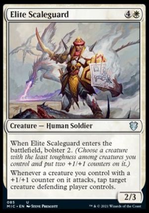 Elite Scaleguard (Innistrad Midnight Hunt Commander Decks)