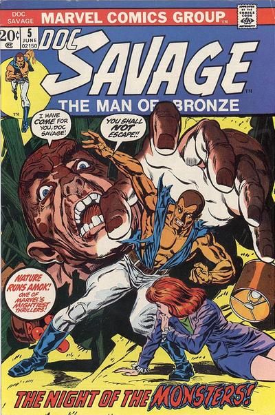 Doc Savage #5 Comic