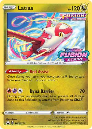 Latias (SWSH171) - SWSH Black Star Promos