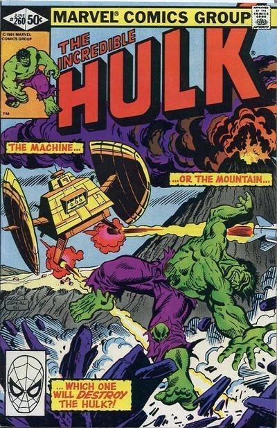 Incredible Hulk #260 Comic