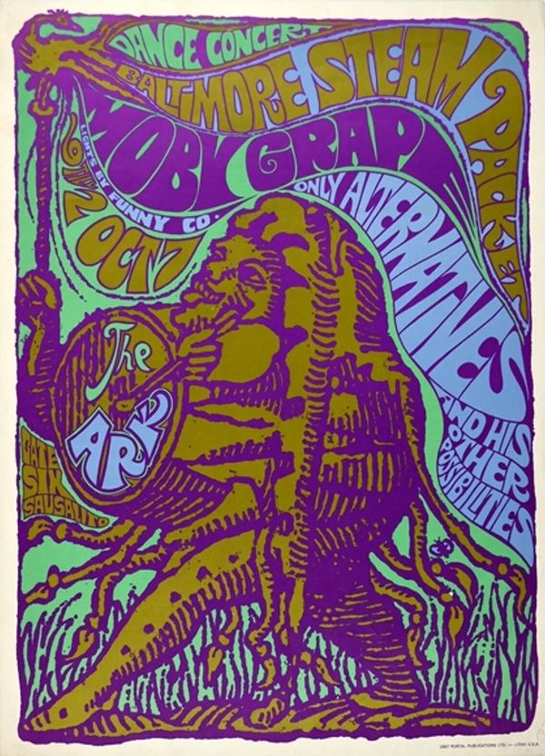 Moby Grape & Baltimore Steam Packet The Ark 1967